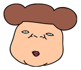 Woman and Bear -Game start!- sticker #3225877