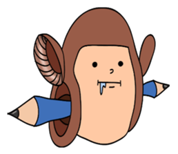 Woman and Bear -Game start!- sticker #3225883