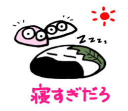 The sticker  of a talk full load sticker #3226116