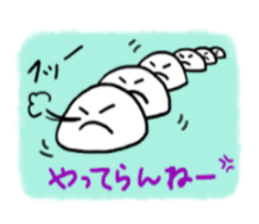 The sticker  of a talk full load sticker #3226128