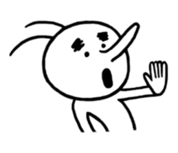 A man with a high nose sticker #3226195