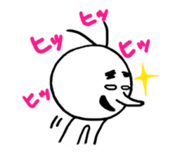 A man with a high nose sticker #3226202