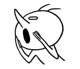 A man with a high nose sticker #3226205