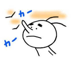 A man with a high nose sticker #3226215