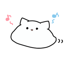 Neko-cyan(English) sticker #3226250