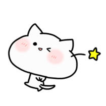 Neko-cyan(English) sticker #3226254