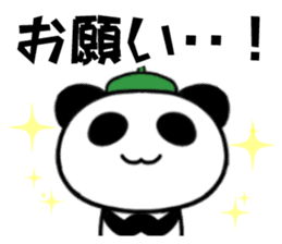Cartoonist panda teacher sticker #3226473