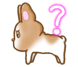 Sticker of French Bulldog sticker #3226502