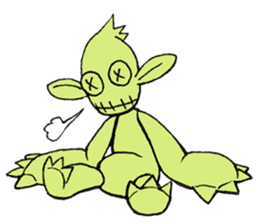 Trailly"the girl of dark night" sticker #3226550