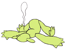 Trailly"the girl of dark night" sticker #3226555