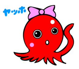 Kawaii Octopuses sticker #3226780