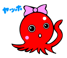 Kawaii Octopuses sticker #3226780