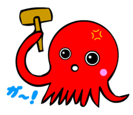 Kawaii Octopuses sticker #3226784