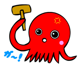 Kawaii Octopuses sticker #3226784