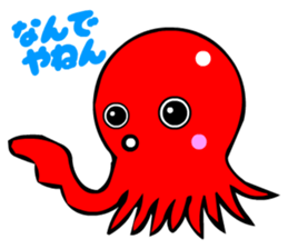 Kawaii Octopuses sticker #3226785