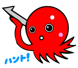Kawaii Octopuses sticker #3226786