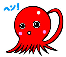 Kawaii Octopuses sticker #3226790