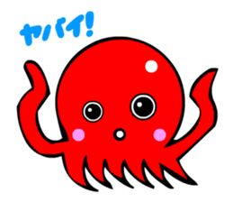 Kawaii Octopuses sticker #3226792