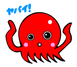 Kawaii Octopuses sticker #3226792