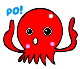 Kawaii Octopuses sticker #3226793