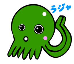 Kawaii Octopuses sticker #3226806