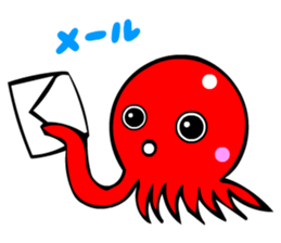 Kawaii Octopuses sticker #3226809