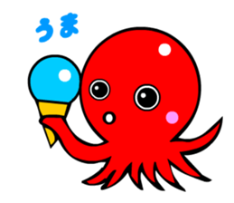 Kawaii Octopuses sticker #3226810