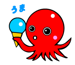 Kawaii Octopuses sticker #3226810