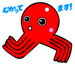 Kawaii Octopuses sticker #3226812
