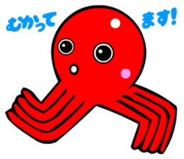 Kawaii Octopuses sticker #3226812