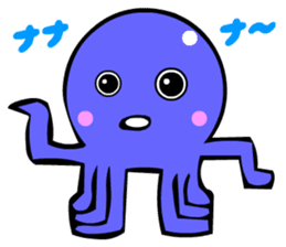 Kawaii Octopuses sticker #3226817