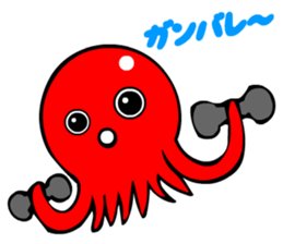 Kawaii Octopuses sticker #3226818