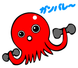 Kawaii Octopuses sticker #3226818