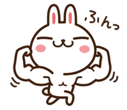 Positive rabbit & Negative rabbit 2 sticker #3227308