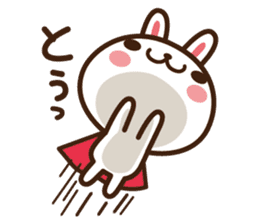 Positive rabbit & Negative rabbit 2 sticker #3227309