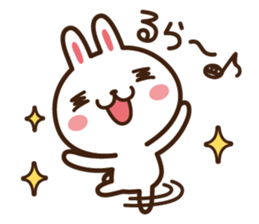 Positive rabbit & Negative rabbit 2 sticker #3227316