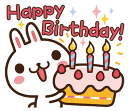 Positive rabbit & Negative rabbit 2 sticker #3227318