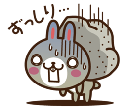 Positive rabbit & Negative rabbit 2 sticker #3227335