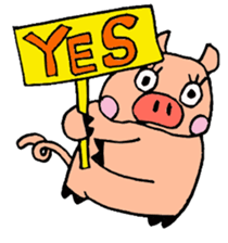 Speaking animal sticker #3227383