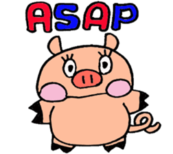 Speaking animal sticker #3227389