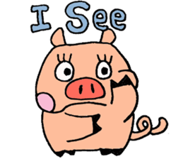 Speaking animal sticker #3227390