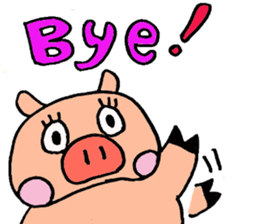 Speaking animal sticker #3227393