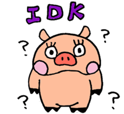 Speaking animal sticker #3227396