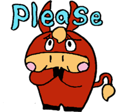 Speaking animal sticker #3227400