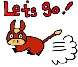 Speaking animal sticker #3227404