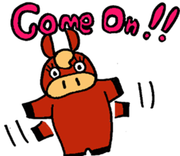 Speaking animal sticker #3227411