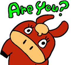 Speaking animal sticker #3227412