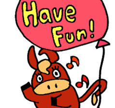 Speaking animal sticker #3227414