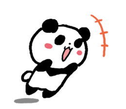 Loose Panda (silent sticker) sticker #3227460