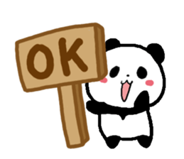 Loose Panda (silent sticker) sticker #3227462